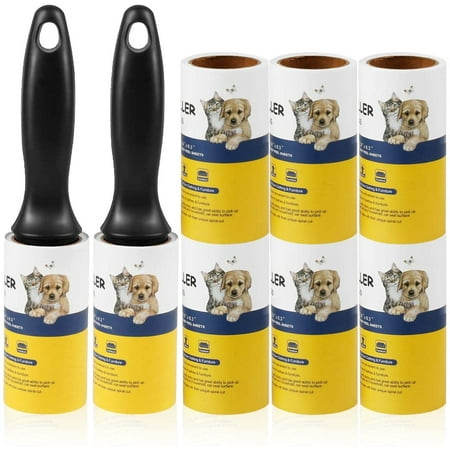 3 x 10M Lint Roller 70 Sheets Dogs Cats Cloth Fabric Dust Pet Fluff Hair Remover 